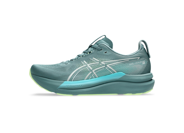 Asics Gel-Kayano 33 loopschoen foggy teal/illuminate yellow heren