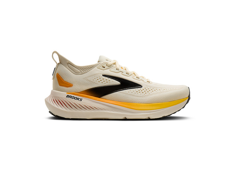 Brooks Glycerin 23 loopschoen arctic wolf/angora/orange heren