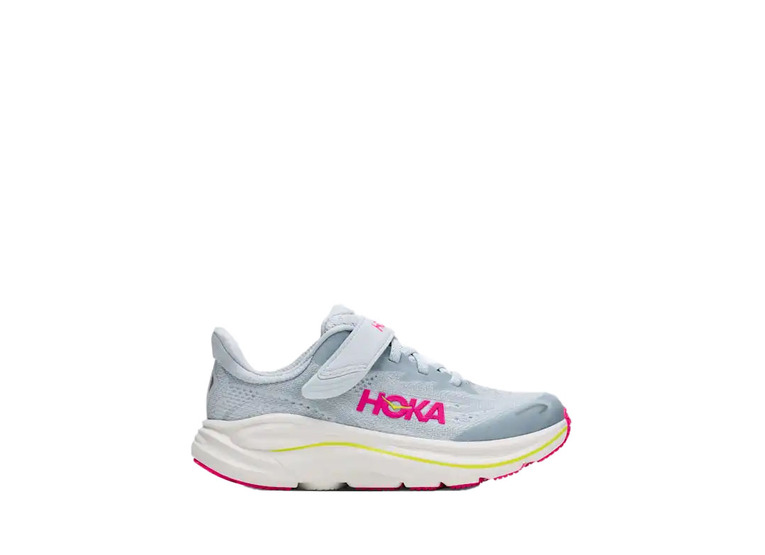 Hoka Clifton 10 loopschoen overcast/neon dragonfruit KIDS Hoka Clifton 10 loopschoen overcast/neon dragonfruit KIDS