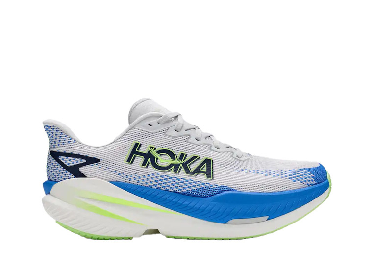 Hoka Mach X 3 loopschoen cosmic grey/virtual blue heren Hoka Mach X 3 loopschoen cosmic grey/virtual blue heren