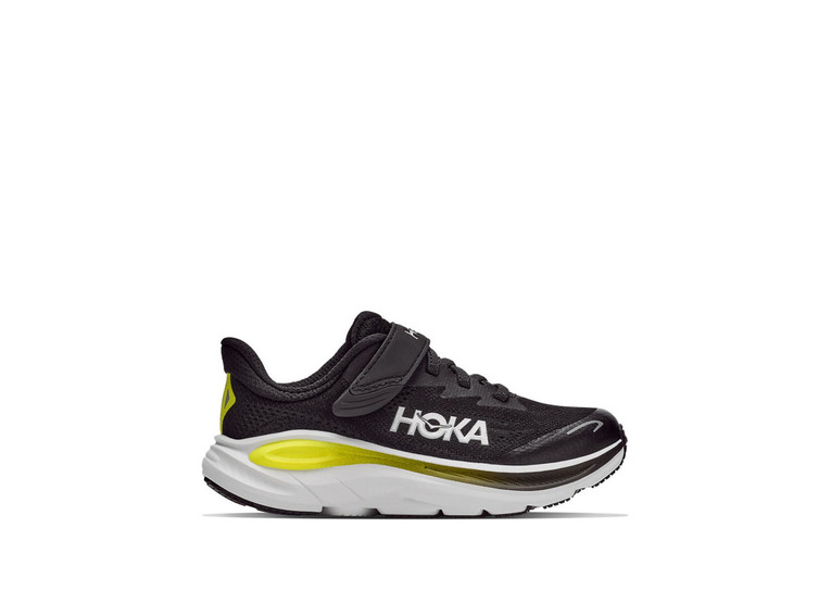 Hoka Clifton 10 loopschoen zwart/geel KIDS Hoka Clifton 10 loopschoen zwart/geel KIDS