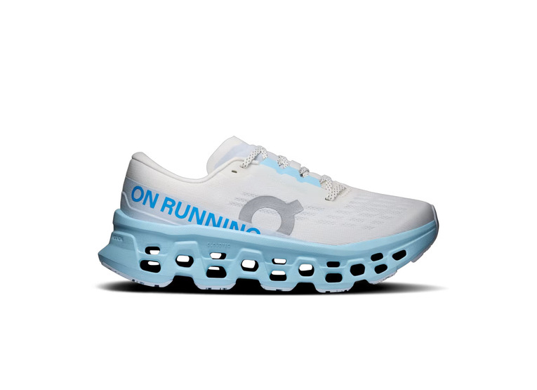 On Cloudmonster 3 loopschoen ivory/topaz dames On Cloudmonster 3 loopschoen ivory/topaz dames