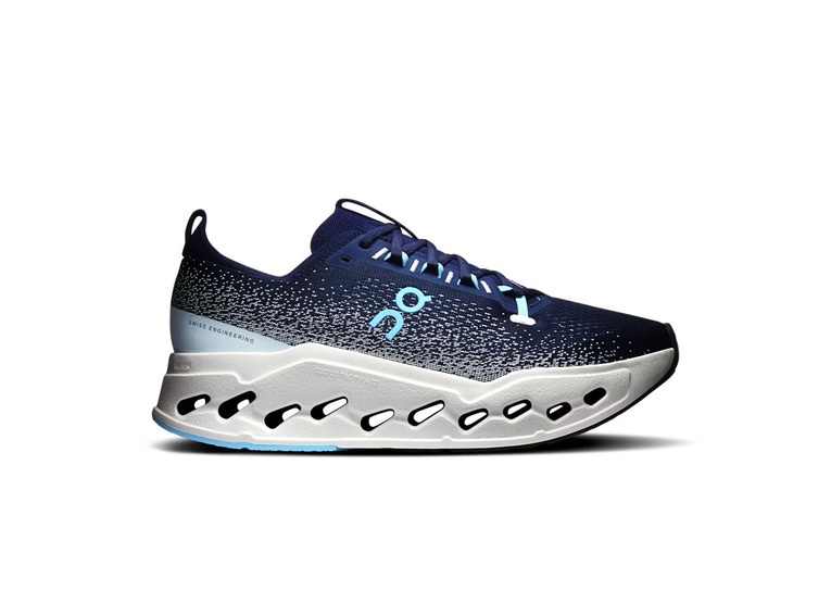 On Cloudsurfer max loopschoen midnight/ivory heren On Cloudsurfer max loopschoen midnight/ivory heren