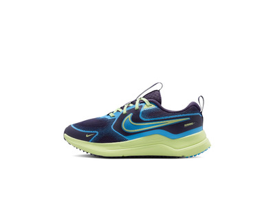 Nike Cosmic runner loopschoen dark raisin/blauw KIDS