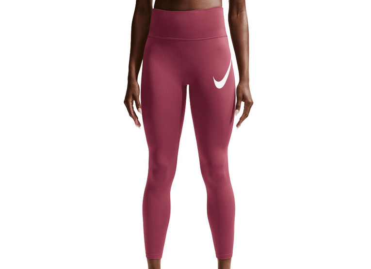 Nike Tempo Swoosh Run 7/8 legging pink smoke dames
