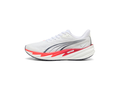 Puma Velocity NITRO 5 loopschoen wit/ultra red heren