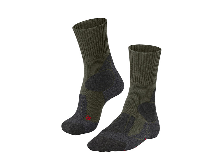 Falke TK1 Adventure trekking sokken olijfgroen dames Falke TK1 Adventure trekking sokken olijfgroen dames