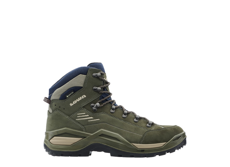 Lowa Renegade Evo GTX Mid wandelschoen olive/navy heren