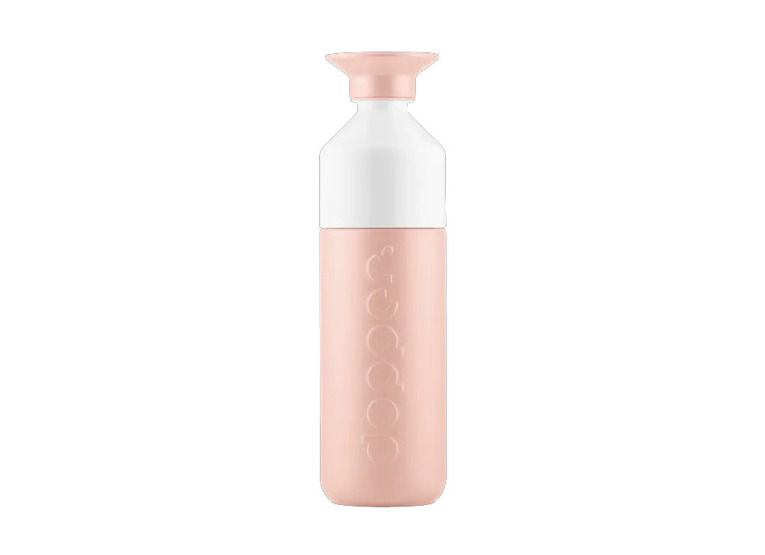 Dopper insulated 580ml drinkfles pebble peach