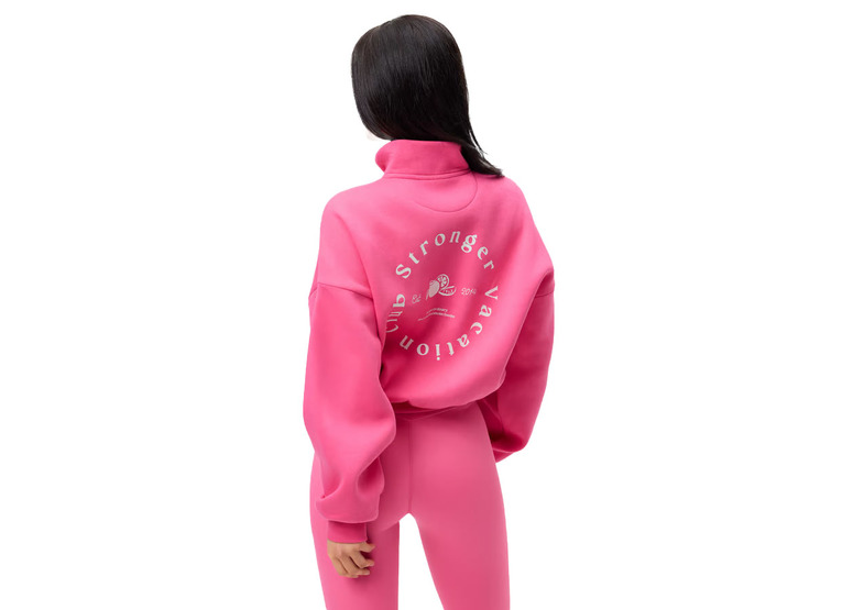 Stronger half zip sweatshirt fandango pink dames Stronger half zip sweatshirt fandango pink dames