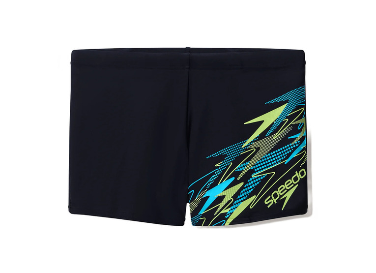 Speedo Medley logo zwembroek zwart/groen heren