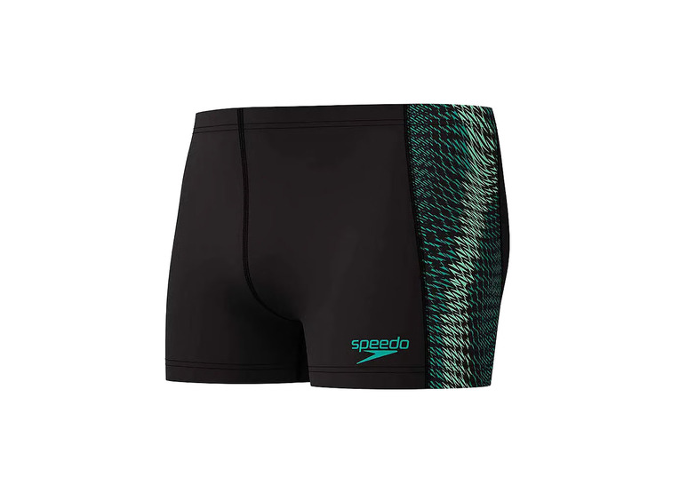 Speedo End+ tech panel zwembroek zwart/groen heren