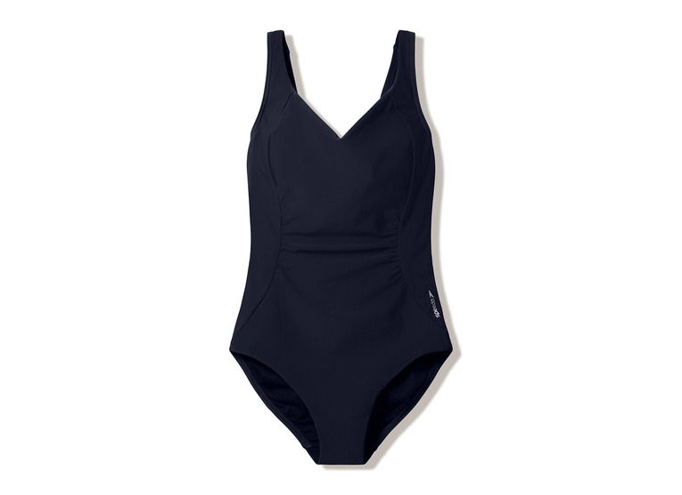 Speedo Shirred badpak antraciet dames