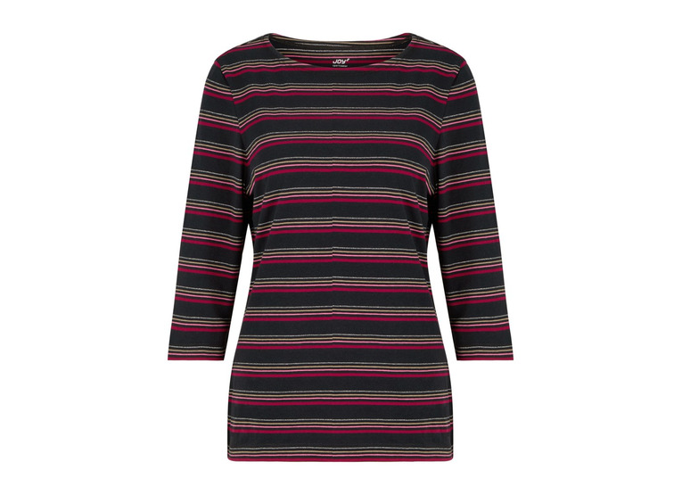 Joy Gina 3/4 arm shirt motley stripes dames