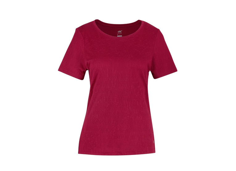 Joy Fea T-shirt plum red dames