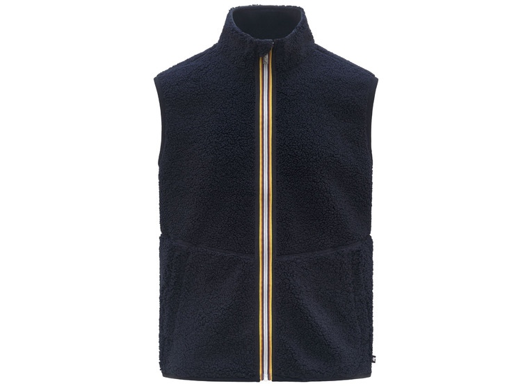 K-Way Yannick sherpa polar double blue depth unisex