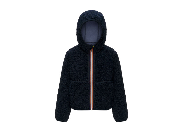 K-Way Sherpa polar double jacket blauw KIDS