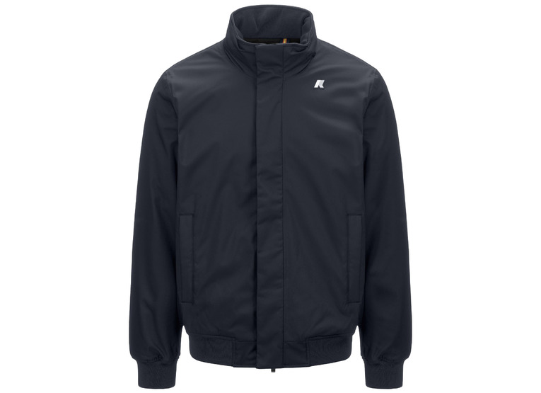 K-Way Amaury Twill marmotta jas blauw heren