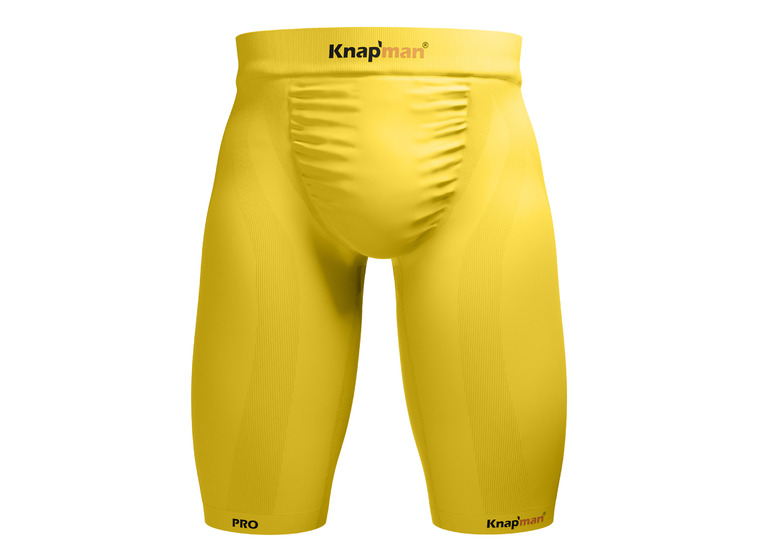 Knapman PRO Zoned Compression Shorts 45% Geel Knapman PRO Zoned Compression Shorts 45% Geel