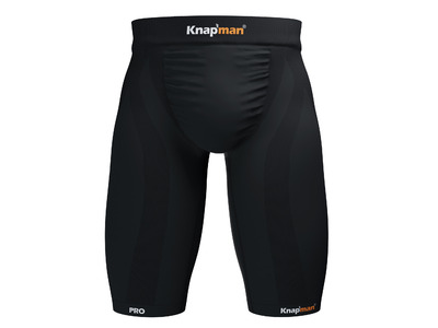 Knapman PRO Zoned Compression Shorts 45% zwart Knapman PRO Zoned Compression Shorts 45% zwart