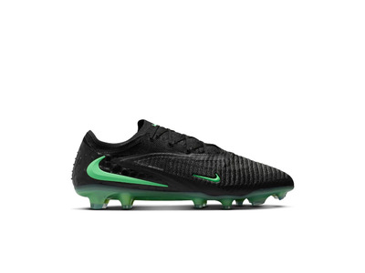 Nike Phantom 6 low elite FG voetbalschoen zwart/illusion green Nike Phantom 6 low elite FG voetbalschoen zwart/illusion green