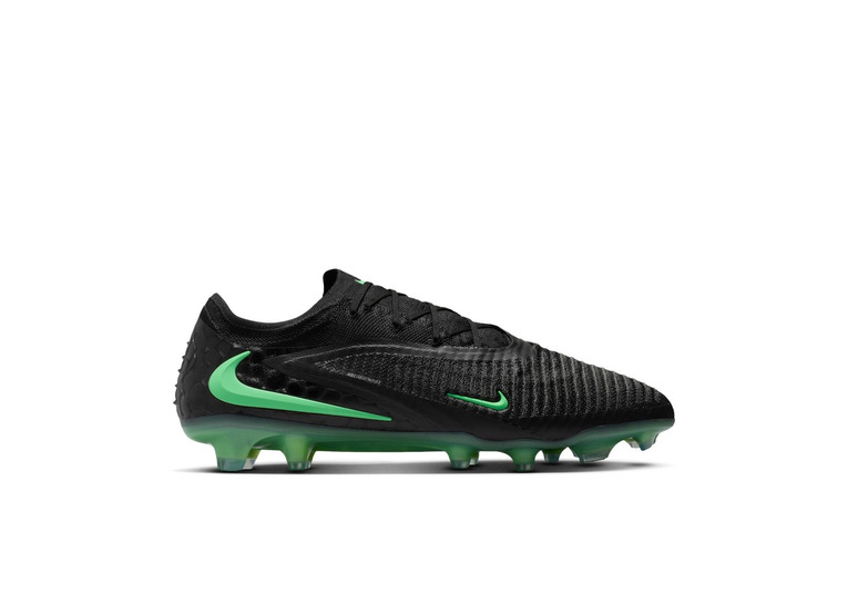 Nike Phantom 6 low elite FG voetbalschoen zwart/illusion green