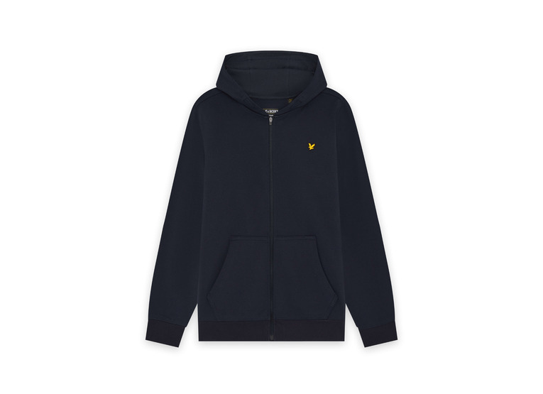 Lyle & Scott Fly fleece FZ hoodie dark navy KIDS