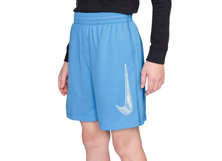 Nike Multi Dri-FIT trainingsshort lichtblauw KIDS Nike Multi Dri-FIT trainingsshort lichtblauw KIDS