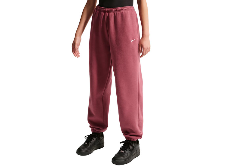 Nike Sportswear Studio Fleece joggingbroek pink smoke meisjes Nike Sportswear Studio Fleece joggingbroek pink smoke meisjes