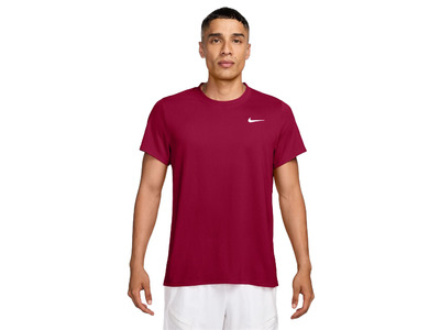 NikeCourt Victory Dri-FIT tennistop rood heren
