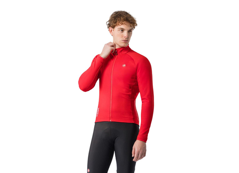 Castelli Competizione jacket rood heren