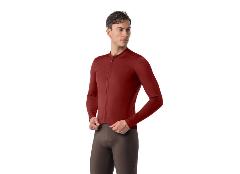 Castelli Espresso Thermal 2 jersey garnet heren Castelli Espresso Thermal 2 jersey garnet heren