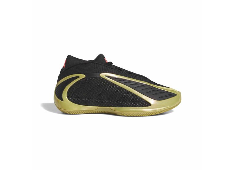 Adidas Anthony Edwards 2 J basketbalschoen zwart/goud KIDS