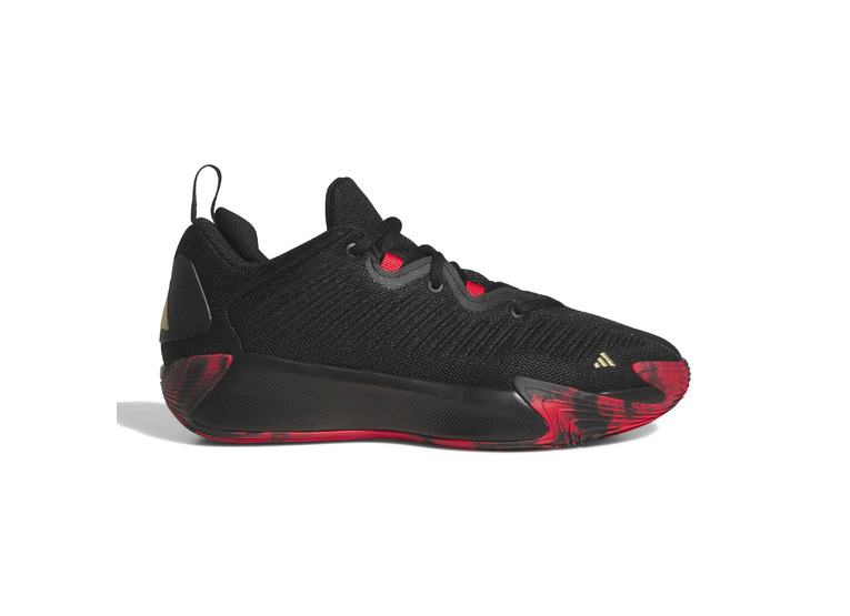 Adidas Initiation basketbalschoen zwart/rood