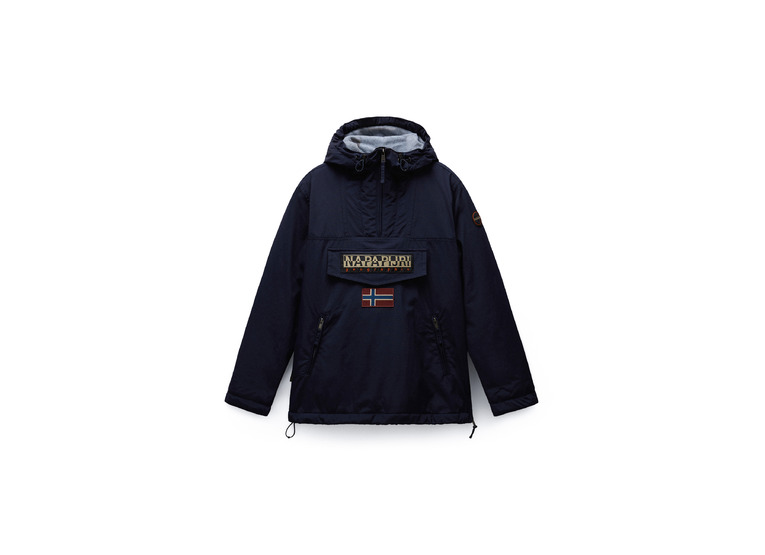 Napapijri Rainforest pocket winter anorak donkerblauw dames Napapijri Rainforest pocket winter anorak donkerblauw dames