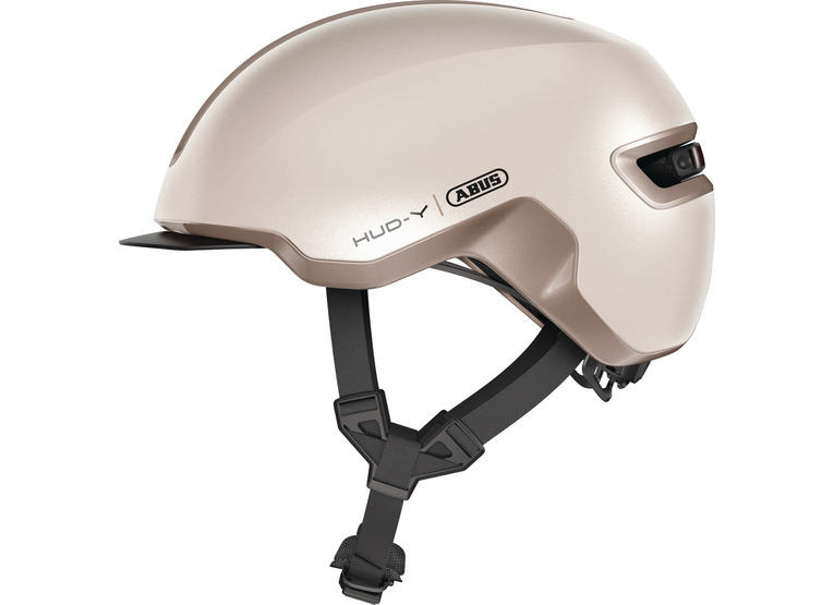 Abus HUD-Y fietshelm S champagne gold Abus HUD-Y fietshelm S champagne gold