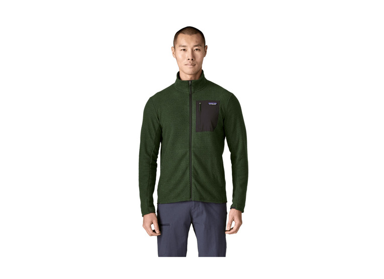 Patagonia R1 air jacket treeline green heren Patagonia R1 air jacket treeline green heren