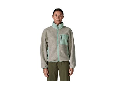 Patagonia Synch jacket oatmeal heather/thin ice dames