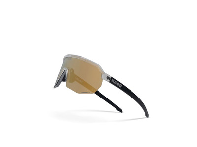 Naos Helbo fietsbril trans black/bronze gold