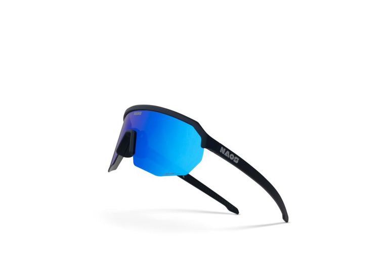 Naos Helbo fietsbril matte black/blue Naos Helbo fietsbril matte black/blue