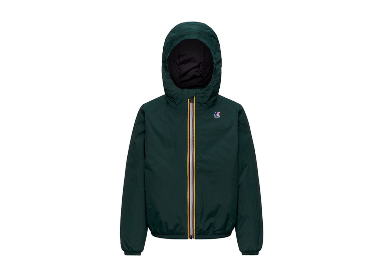 K-Way Le Vrai 4.0 claude warm tussenseizoenjas green dk jungle KIDS K-Way Le Vrai 4.0 claude warm tussenseizoenjas green dk jungle KIDS