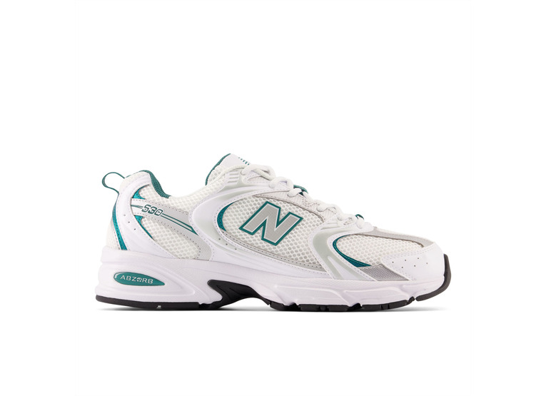New Balance 530 sneaker wit/groen dames