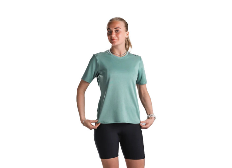 Fusion TEMPO! TWO run T-shirt mineral dames