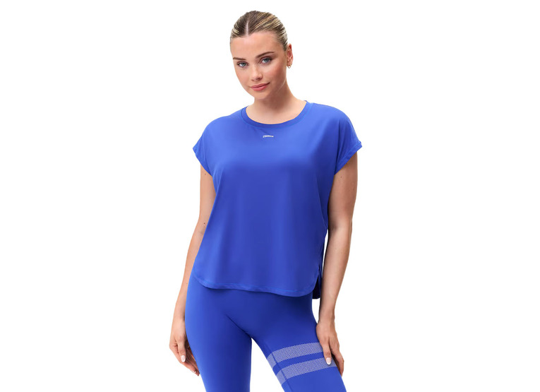 Stronger drop T-shirt blauw dames Stronger drop T-shirt blauw dames