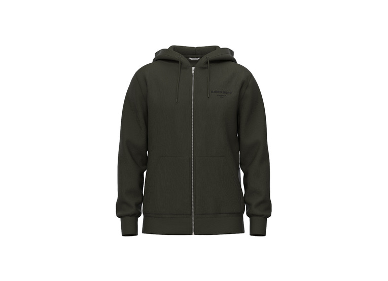 Bjorn Borg Essential 1 zip hoodie rosin heren Bjorn Borg Essential 1 zip hoodie rosin heren