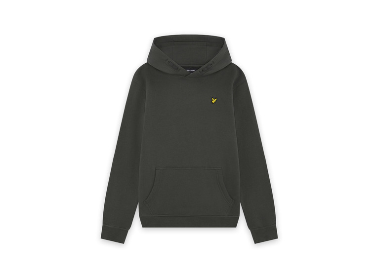 Lyle & Scott brush back hoodie antraciet KIDS Lyle & Scott brush back hoodie antraciet KIDS