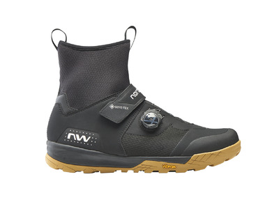 Northwave Kingrock plus GTX fietsschoen zwart/honey heren Northwave Kingrock plus GTX fietsschoen zwart/honey heren