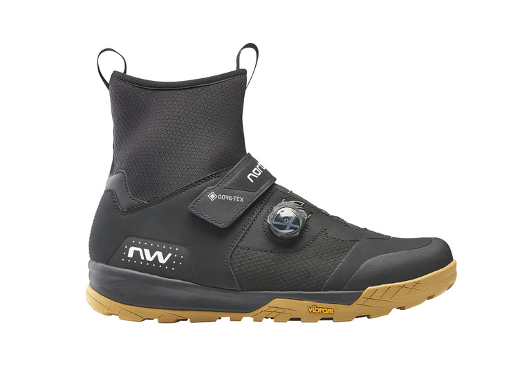 Northwave Kingrock plus GTX fietsschoen zwart/honey heren Northwave Kingrock plus GTX fietsschoen zwart/honey heren