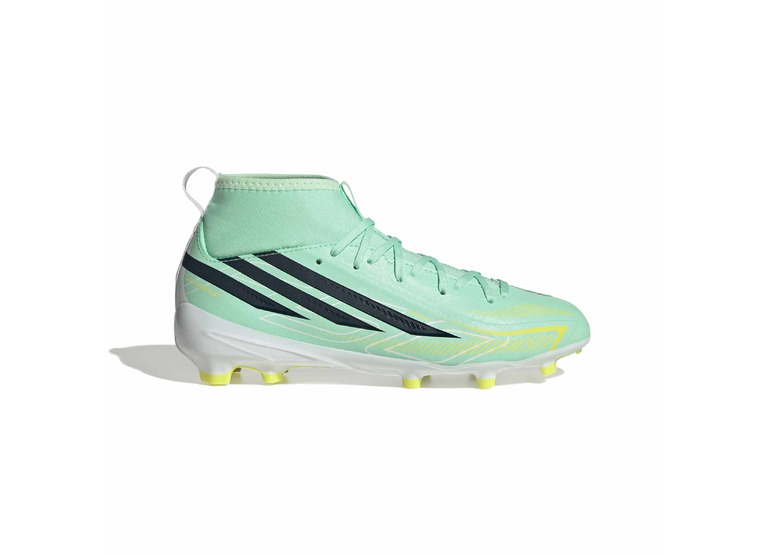 Adidas F50 Hyperfast League mid FG voetbalschoen pulse mint KIDS Adidas F50 Hyperfast League mid FG voetbalschoen pulse mint KIDS