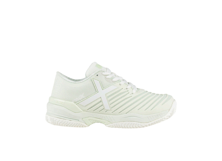 Munich PADX 70 padelschoen off white/light mint dames